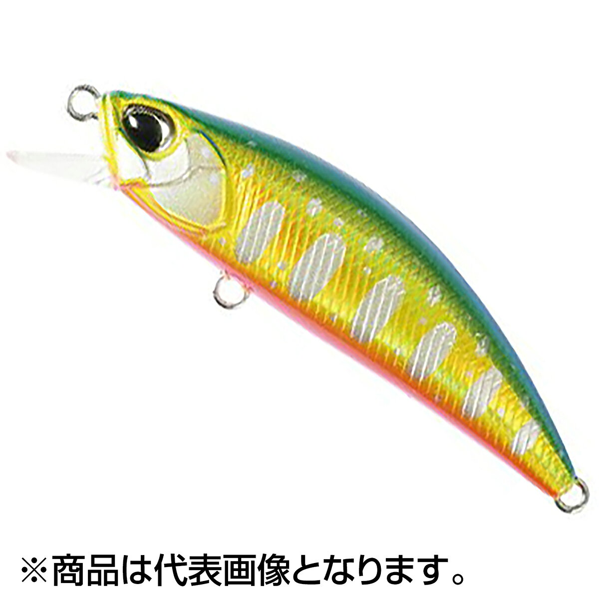 シャローからミドルレンジを攻める為のサスペンドモデル！ロングディスタンス性能と静と動の動きでスレたトラウトに存在をアピールする2018NEWアイテム。シンキング、フローティング、ミディアムディープモデルに続くリュウキシリーズ第4弾サスペンドモデル。サスペンドモデルの最大の特徴として止める、ロッド操作を繰り返すトゥィッチに対する反応速度、サスペンドモデルでしか出せないアクションを体感して下さい。★仕様・規格・寸法★Length：50mmWeight：3.3gType：重心固定・サスペンドHook：#12Ring：ラインアイ＃2・フックアイ♯2