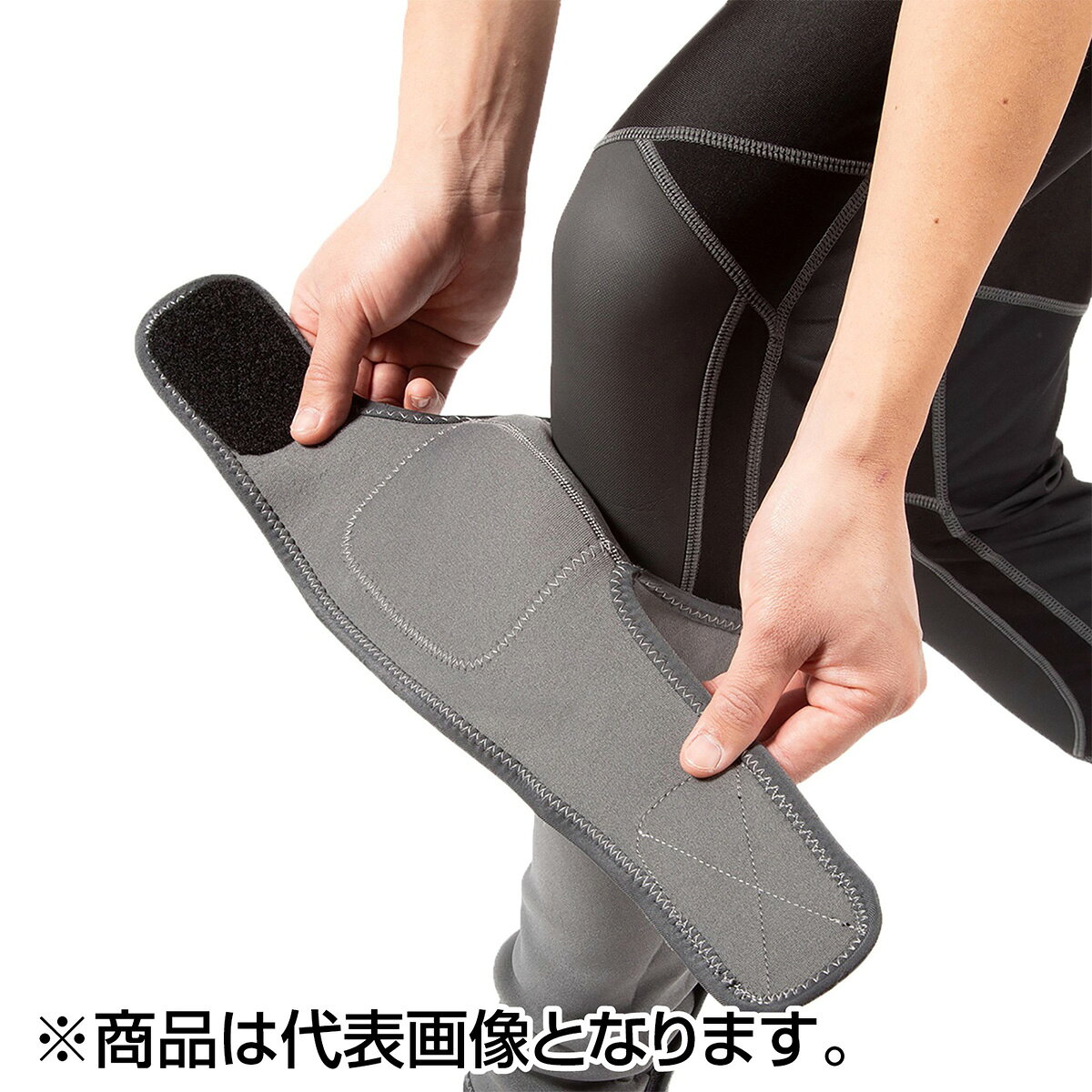 dn e-shopのフォックスファイヤー(Foxfire) ウェットウェーディングタイツ(Men's) S ダークグレー｜アングル3