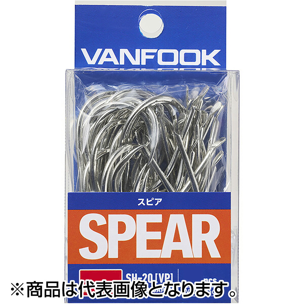 ヴァンフック(VANFOOK) スピア(バリューパック) #3/0 シルバー SH-20(VP)