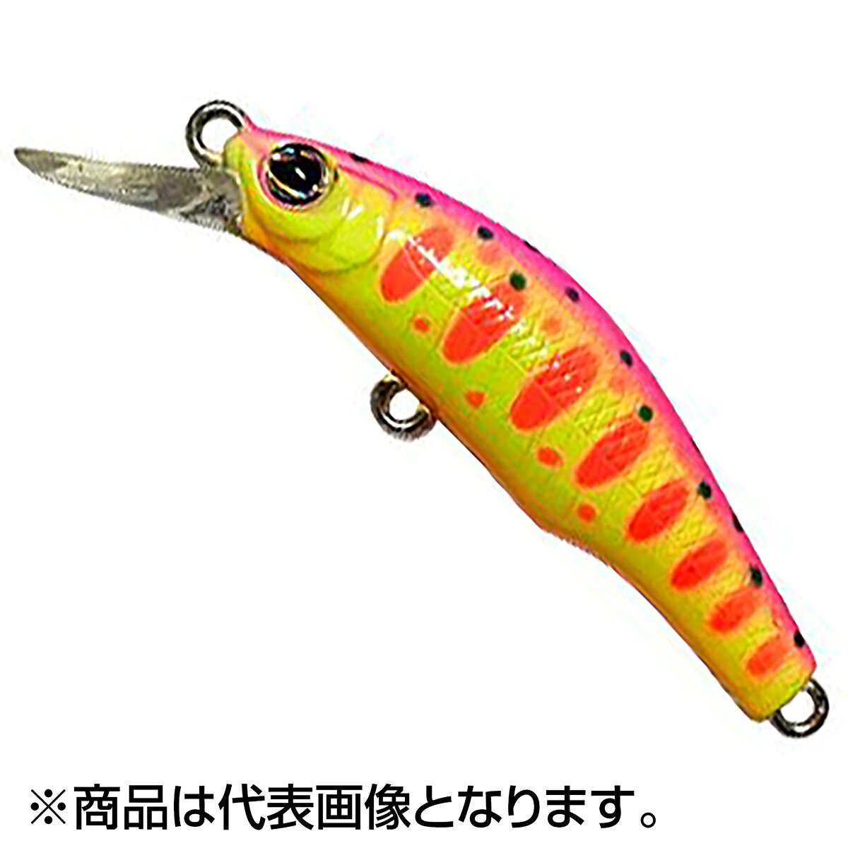 ヘビーウエイトでブッ飛ばし、一気に沈めてボトム攻略。大物を直撃する攻撃的ウルトラシンキングミノー。●6cm・10gのヘビーウエイトを活かし、ボトムに潜む大物を狙い撃ち。●遠投性能に優れ、本流攻略に最適なモデル。●ボトムまで一気に沈み、ボトムに潜む大物を、確実に狙い撃ちできるパフォーマンスを持つ。★仕様・規格・寸法★TYPE：Ultra SinkingLENGTH：60mmWEIGHT：10gHOOK：Cultiva STBL-36BC #8(Bery)/S-55BLM #8(Tail)