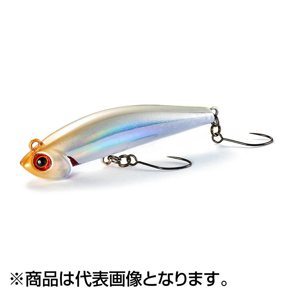 食性重視のボトムI字形アクション＋ソフトダートデジ巻き、ズル引きからショートジャークによるダートアクションまで対応することにより、様々なシチュエーションで活躍してくれます。浮力でフック一個分テールを持ちあげる姿勢が、バイトを確実な釣果へと繋げます。★仕様・規格・寸法★Size：55mmType：SinkingHook：#8(シングル)
