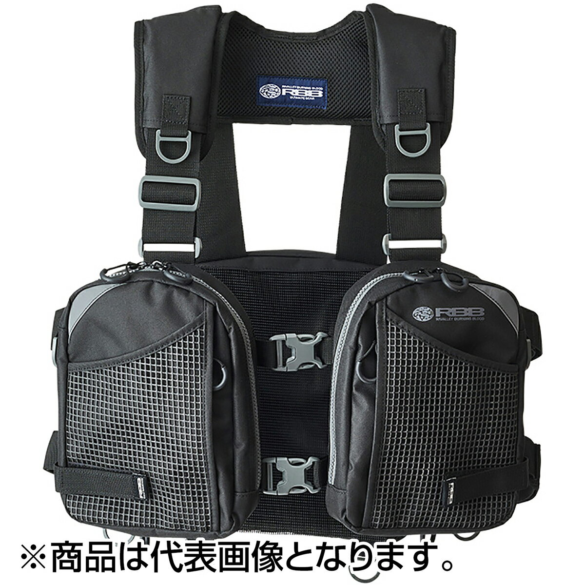Rakuten - 双進(SOSHIN) RBB サーフゲームベスト フリー ブラック 7732