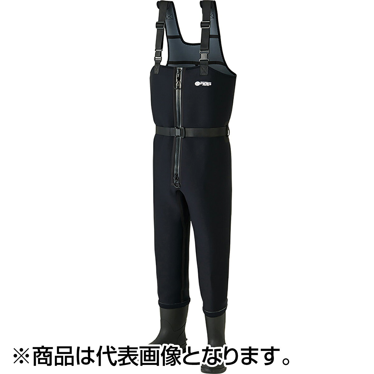 完全防水フロントZIP付き防寒ウェーダーYKK「アクアシール」防水ファスナーを採用したフルオープンウェーダー着脱、移動時の体温調整など様々な快適性を追求したダブルスライダー仕様保温力はもちろん耐久性と柔軟性を兼ね備えた5厚クロロプレン素材を使用ブーツ内部にも5厚クロロプレンを使用し足先の保温力をキープブーツトウ部分の補強は水圧による足への圧迫を軽減ソールはグリップ力と耐摩耗性を両立したフェルトピン仕様低水温時の過酷なウェーディングゲームをサポートする防寒ウェーダー長きに渡りウェーダーを創り続けた双進が自信を持ってお勧めするフラッグシップモデル【注意事項】・素足での着用は怪我の原因になりますのでご注意ください。・ご使用後は日陰で乾燥させてから保管してください。・濡れた状態での保管、高温や直射日光の当たる場所での保管は生地劣化の原因となります。・折り畳んだ状態での長期保管はファスナーシーリング、本体素材が劣化しますのでご注意ください。★仕様・規格・寸法★素材本体・・・クロロプレン5mm両面ジャージブーツ部・・・ラバー、内側クロロプレン5mm、フェルトピンソール