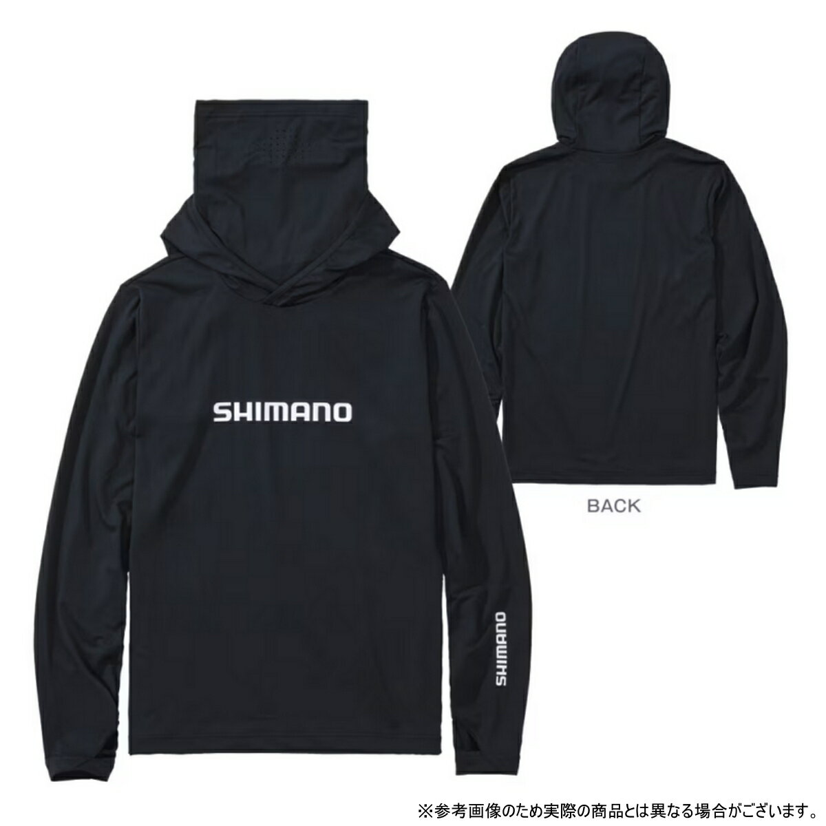 シマノ(SHIMANO) SH-060Y ネイビー M【サンプロテクション フーディーシャツ】