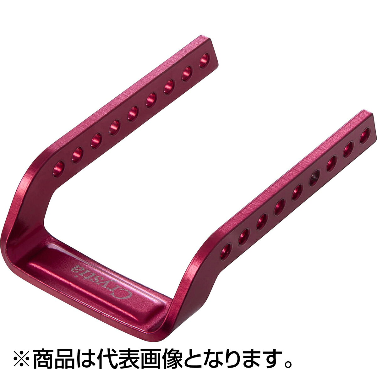 ダイワ(DAIWA) クリスティアワカサギふんばるレッグ プレート レッド