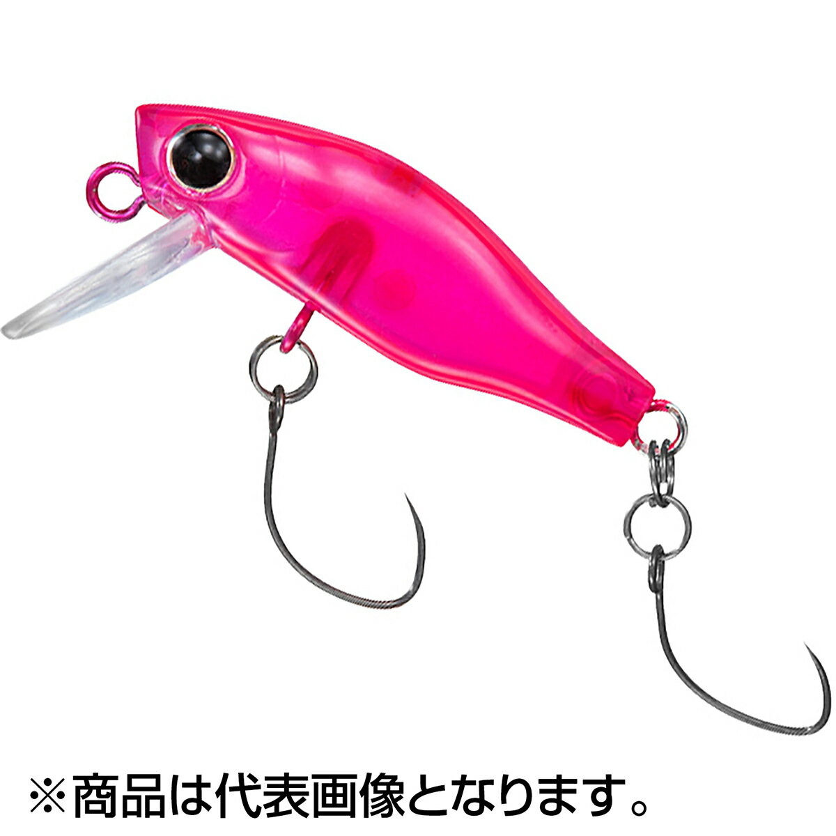 樂天商城 - ダイワ(DAIWA) 鱒ノ小魚 30mm 1.2g クリアピンク