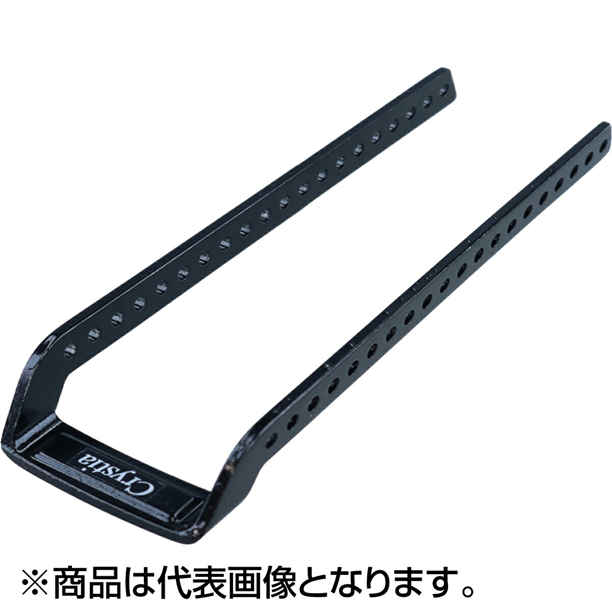 ダイワ(DAIWA) クリスティア ワカサギ ふんばるレッグプレート ロング ブラック