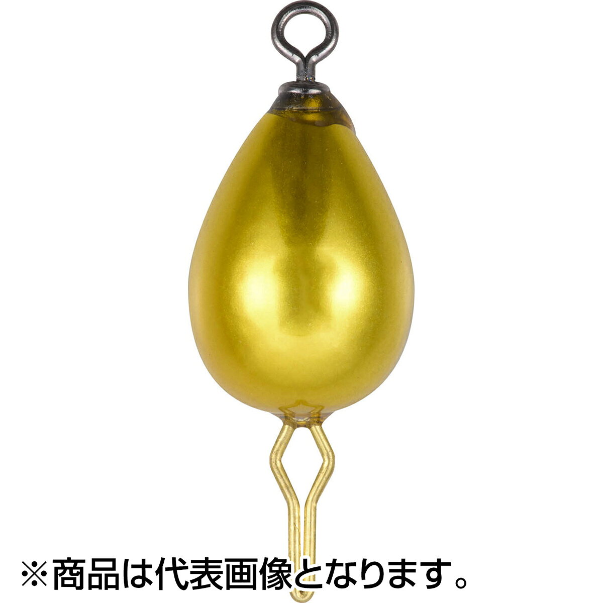 高感度・高比重 タングステン製ワカサギ専用シンカー。低重心設計で落下・誘い・巻上時もシンカーが暴れにくい！■高感度・高比重（約18g）タングステン製ワカサギ専用シンカー■重心設計で落下・誘い・巻上時もしシンカーが暴れにくいドロップ形状■スイベルリング仕様糸ヨレしにくいスイベル付きリングで「楽々！スナップ接続可能」。■ダイワオリジナルロングハリス止め0.2号フロロハリス対応、下バリ用ハリス止め。シャフトがロングなので、絡み防止パイプとの接地摩擦面がアップし、パイプのズレが起きにくい。細ハリスを通しやすい大口径メガネ形状。■アピールの「ゴールド」カラー★仕様・規格・寸法★サイズ：5g入数：1