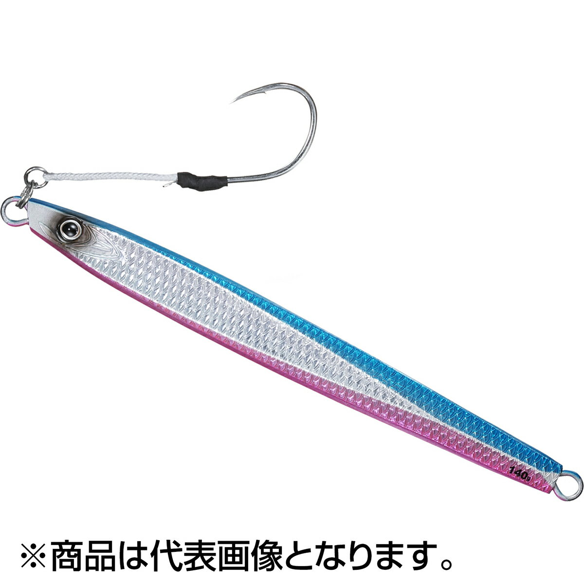 Daiwa Gleam Jig Semilong 160g Blue Pink