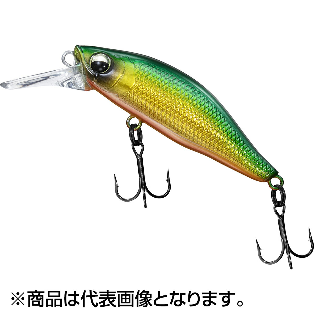 Daiwa Silver Creek Minnow Diving Custom 45S Green Gold Keimura Yamame