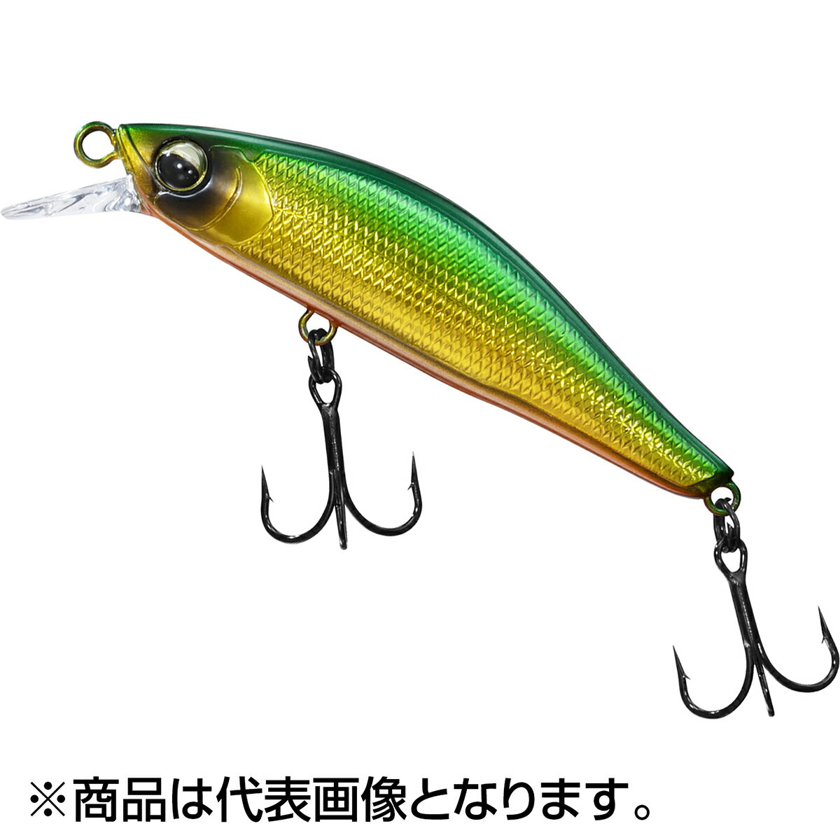 Daiwa Trout Plug Silver Creek Minnow 44S Green Gold Keimura Yamame