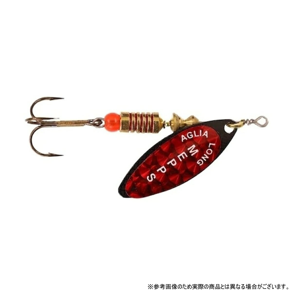 ★仕様・規格・寸法★自重: 7.0gブレードサイズ: 【#2】 / ブレードカラー: 【NOIR/black (ブラック)】タイプ: シンキング(S)ブレードタイプ: ウィローリーフ (レッドレインボーホロシール入り) & ビーズ標準装備商品コード:【C LRE400 21】 / シリーズ名: 【AGLIA LONGUE REDBO アグリアロングレッドボー】……ウィローリーフにつき水をよく掴むことでハイアピールを実現し、よりスローにひくことができるスピンナー。 ビーズ標準装備で音でのアピール力もUP。レッドレインボーホロシール採用。
