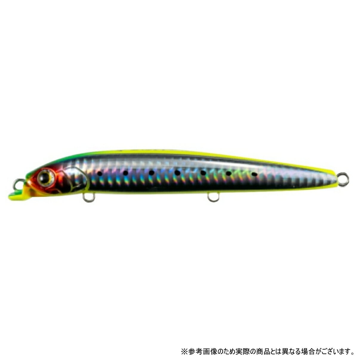 ★仕様・規格・寸法★全長125mm/自重20gフック：＃6/リング：＃3潜行レンジ/10cm〜50cmスローフローティングタイプ（50cm浮上に5〜10秒）ロールアクション/水平寄りスイム姿勢