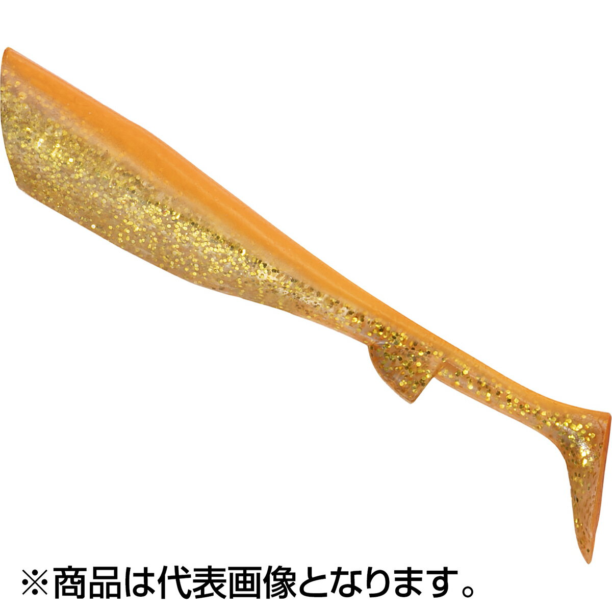 ダイワ(DAIWA) フラットジャンキー ロデム R シャッド スペアボディ 4インチ オレンジゴールド