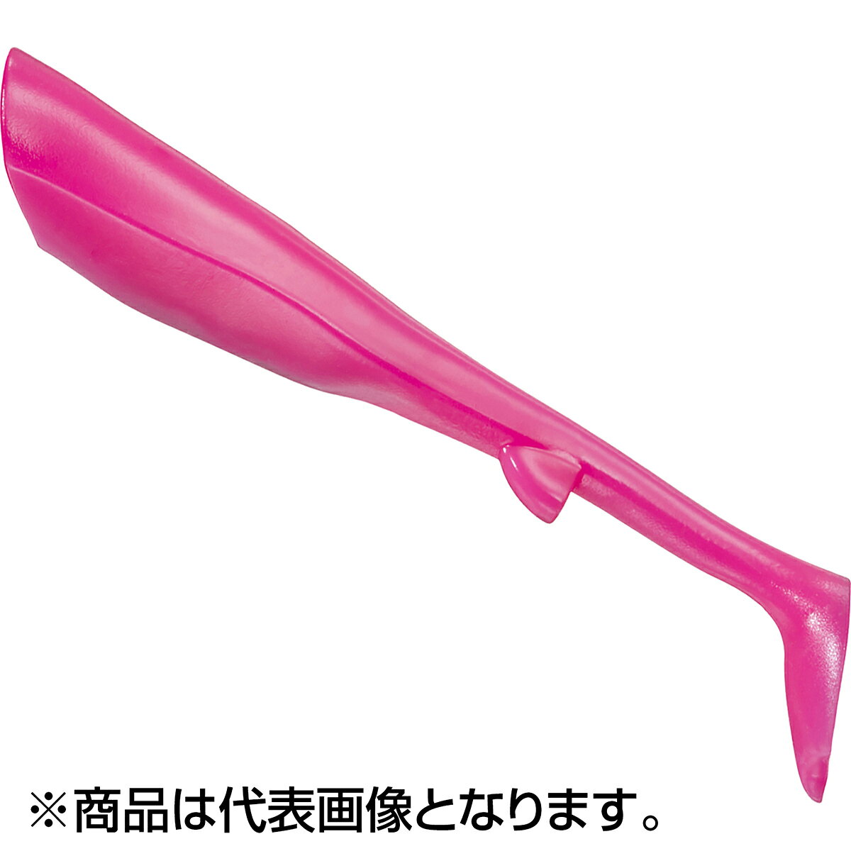 Daiwa Flat Junkie Rodem R Shad Spare Body 4 inch Matt Pink