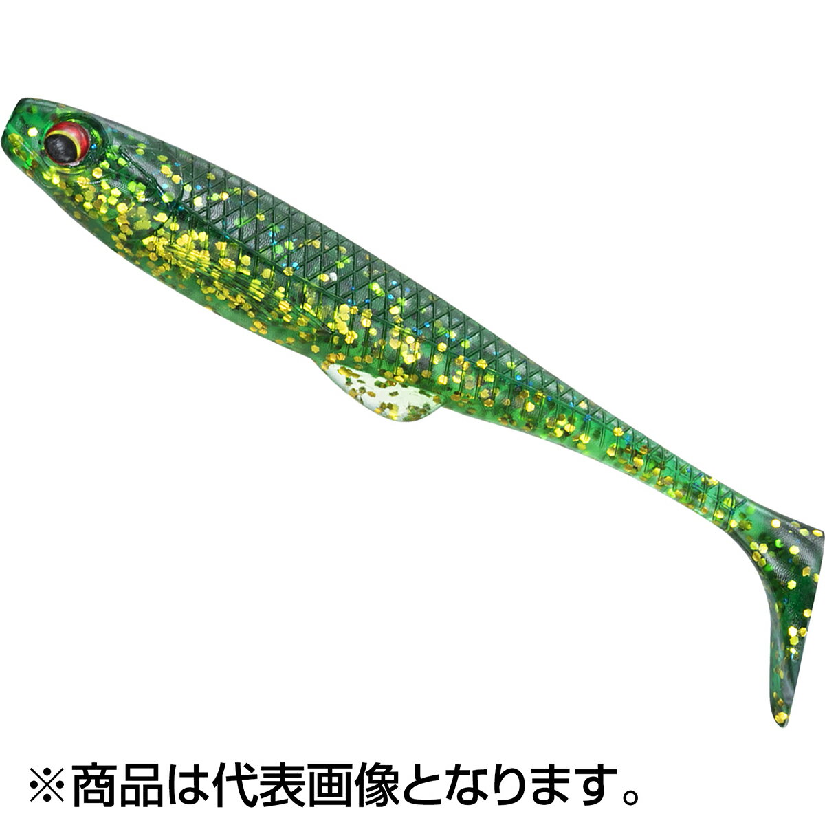 樂天商城 - ダイワ(DAIWA) フラットジャンキー ダックフィンシャッド 3.5インチ グリーンゴールド