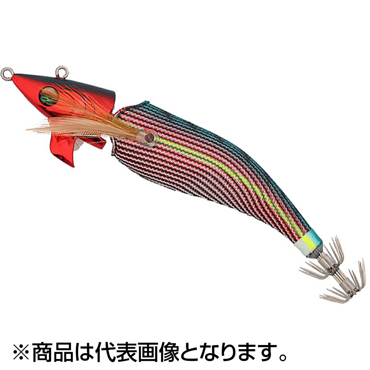 乐天商城 - ダイワ(DAIWA) エメラルダスアモラスジョイント タイプS 2.5 10g 赤-縞アーミーグリーン杉