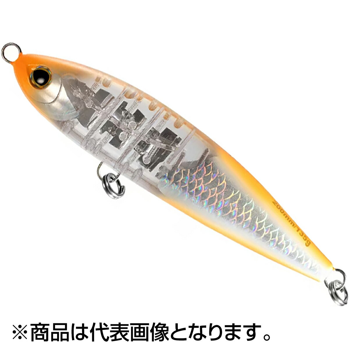 シマノ(SHIMANO) オシア ヘッドディップ 200F フラッシュブースト 200mm 135g #009 Aオレンジ XU-T20S