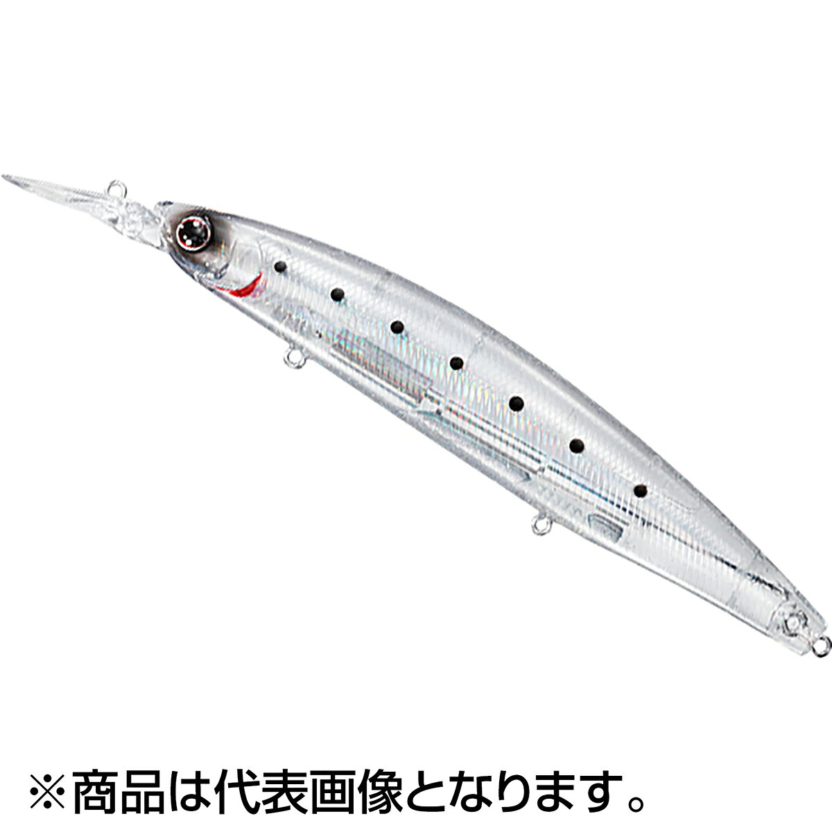 ダイワ(DAIWA) ショアラインシャイナーZ セットアッパー 125S-DR 125mm 26g クリアアデルケイムラシラス