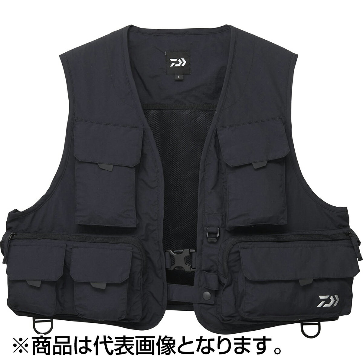 Fishing Vests - ダイワ(DAIWA) DV-3425 フィッシングベスト L ブラック