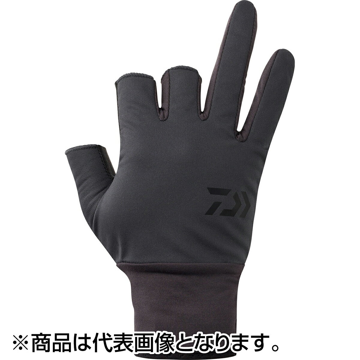 樂天商城 - ダイワ(DAIWA) DG-8025W 防風ベルトレスグローブ 3本カット XL チャコール
