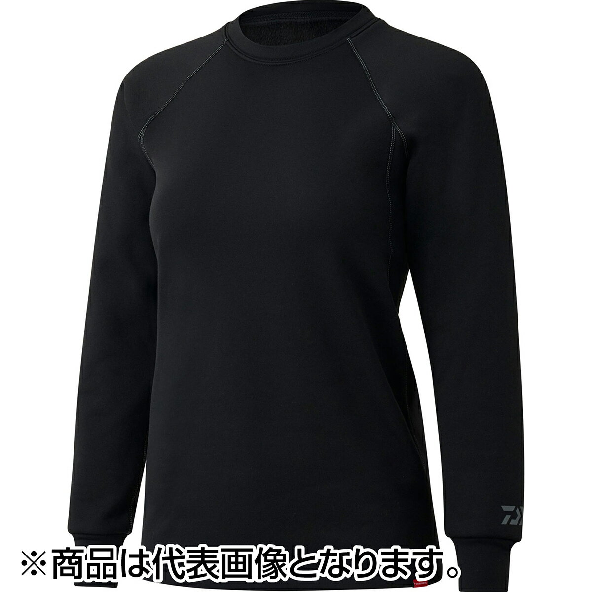 Wear - ダイワ(DAIWA) DU-3125S ダンロテックアンダーシャツ極厚手クルー WL ブラック