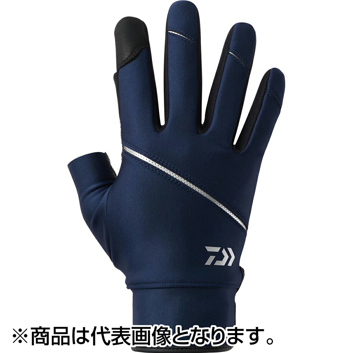 ダイワ(DAIWA) DG-3025W キャスティンググローブ 2本カット XL ブラック
