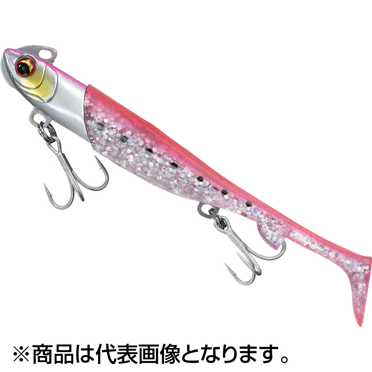 乐天商城 - ダイワ(DAIWA) フラットジャンキー ロデム R シャッド 4inch 21g ヒラメピンクイワシ