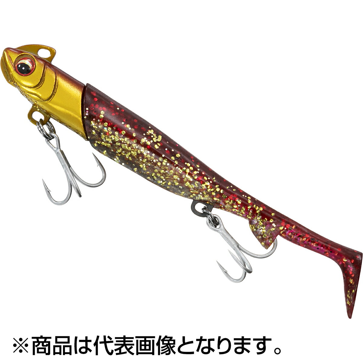 ダイワ(DAIWA) フラットジャンキー ロデム R シャッド 4inch 28g ヒラメバーニング