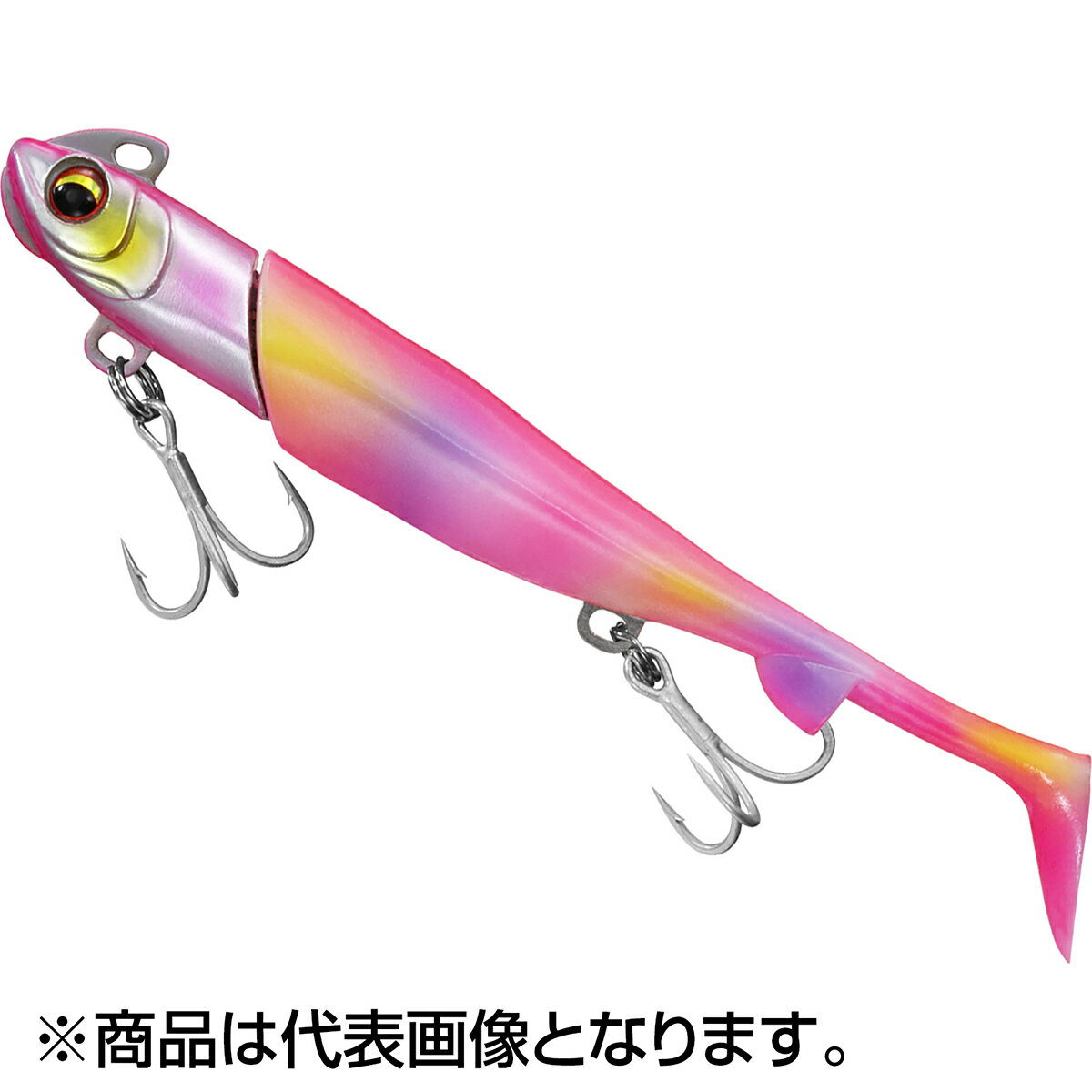 ダイワ(DAIWA) フラットジャンキー ロデム R シャッド 4inch 28g ヒラメピンクマーブル