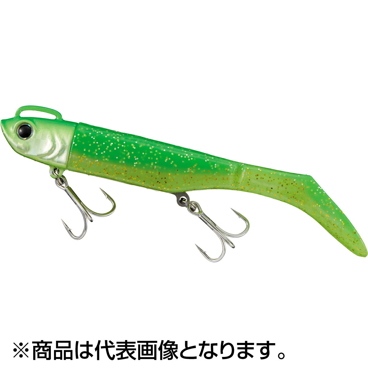 メジャークラフト(Major Craft) 浜王セット 4インチ 32g #35 フルライムグリーン