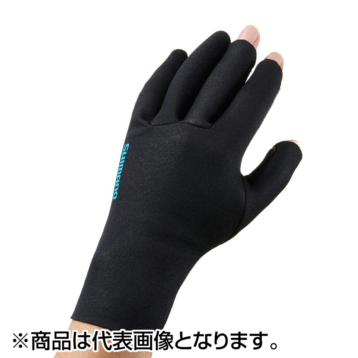 シマノ(SHIMANO) 03 ダブル クロロプレン グローブ 3 L ブラック GL-051Y