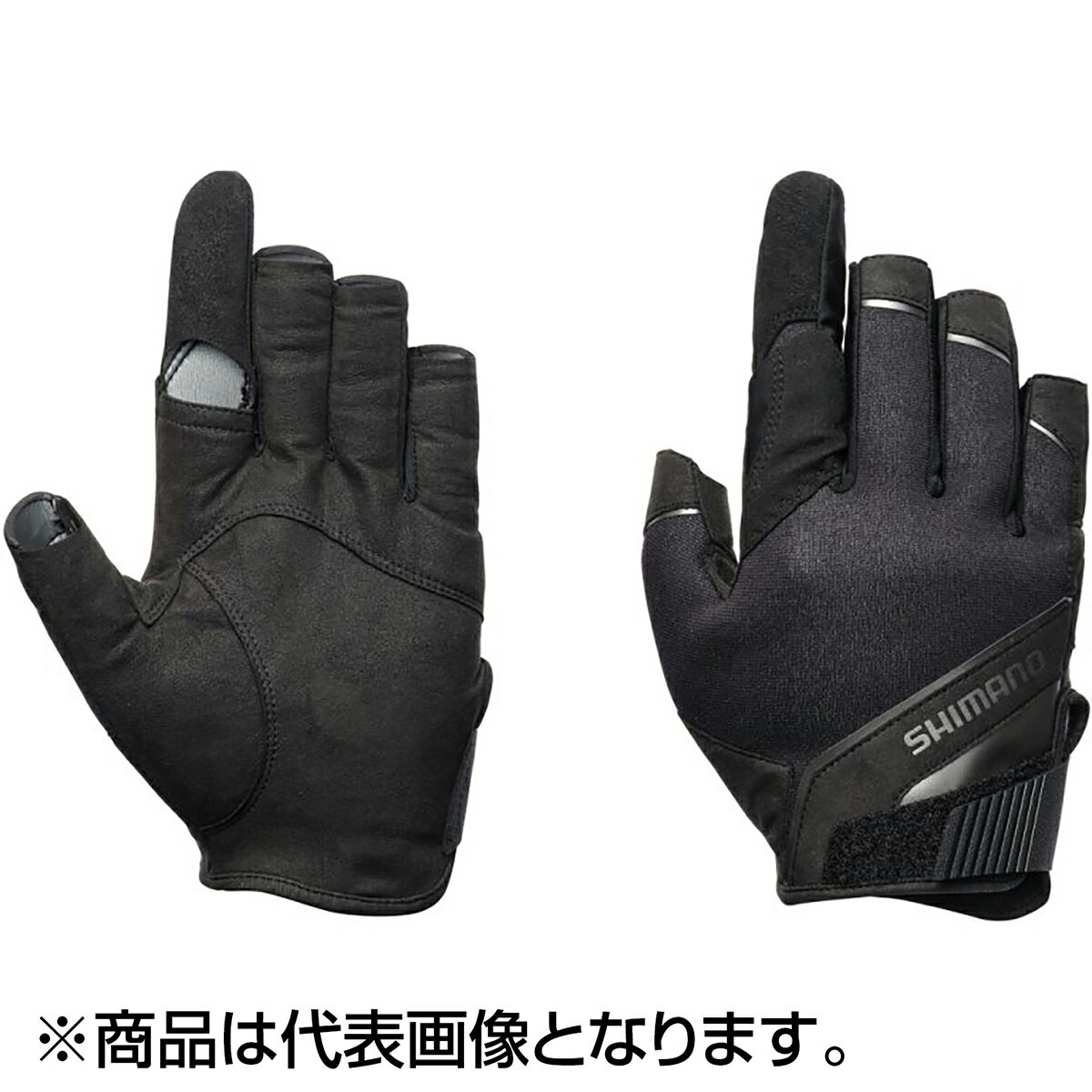 Rakuten - シマノ(SHIMANO) 05 タイタニューム・アルファ キャスティンググローブ XL ブラック GL-057Y