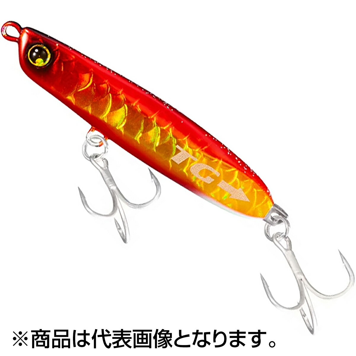 シマノ(SHIMANO) 熱砂 スピンビーム TG 42g 68mm #014 キョウリンアカキンG OO-242P [タングステン]