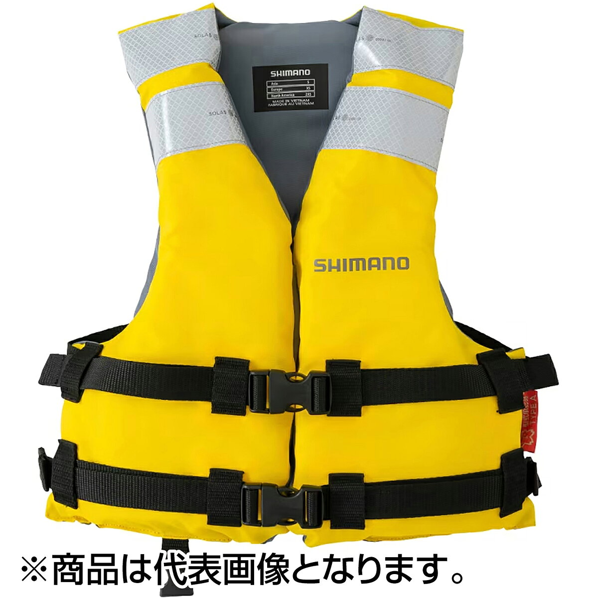 Rakuten - シマノ(SHIMANO) キッズボートベスト M イエロー VF-099V