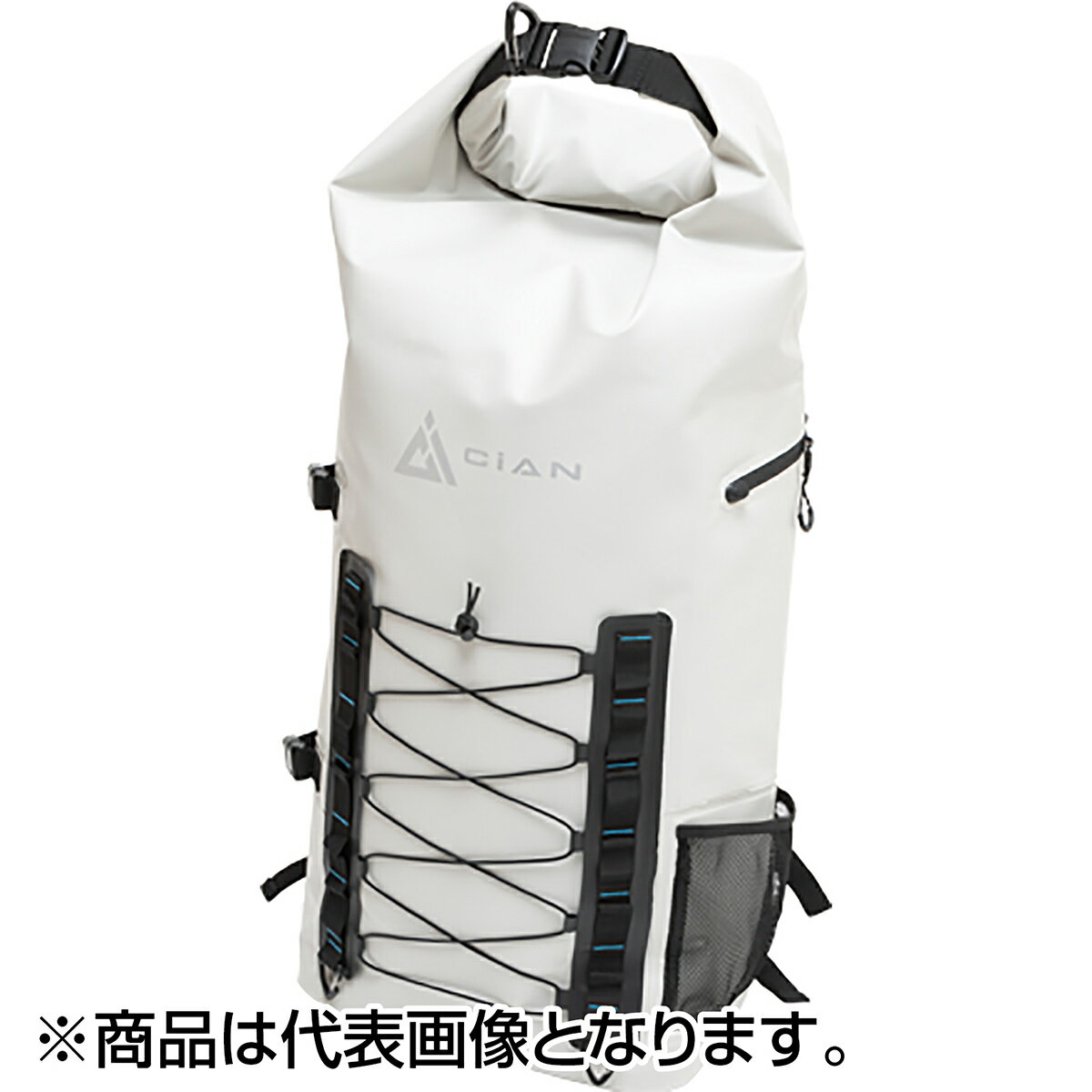 高耐久・防水性・大容量を兼ね備えたロックショア専用バックパック磯で鍛えた専用バックパック地磯・沖磯問わず、ロックショアのキャリーギアとして求められる「耐久性・防水性・大容量」を兼ね備えます。ルアーやリールなどのタックル類はもちろん、釣った魚や瀬泊まり用具、調理器具等、あらゆるアイテムを1つにまとめて運搬することが可能です。多彩な便利ギミックバック内に入らない、または入れたくない荷物を収納可能にするギミックを各所に搭載。特に荷物をまとめる必要がある地磯釣行や、新幹線・飛行機等での遠征釣行において非常に便利です。徹底的な補強地面との接触を考慮し、ボトム部分は二重構造を採用。時には30kgともなる荷物を背負うことも想定し、ショルダー部やサイドベルト等の縫製部分は徹底的に補強を重ね、高い耐久性を実現してました。※50kg/24hの吊り下げ試験実施 試験参考値のためすべての状況下での性能を保証するわけではございません。★仕様・規格・寸法★Size：展開?態:W350×D220×H900mm 容量約:65L口巻?態:W350×D220×H600mm 容量約:45L