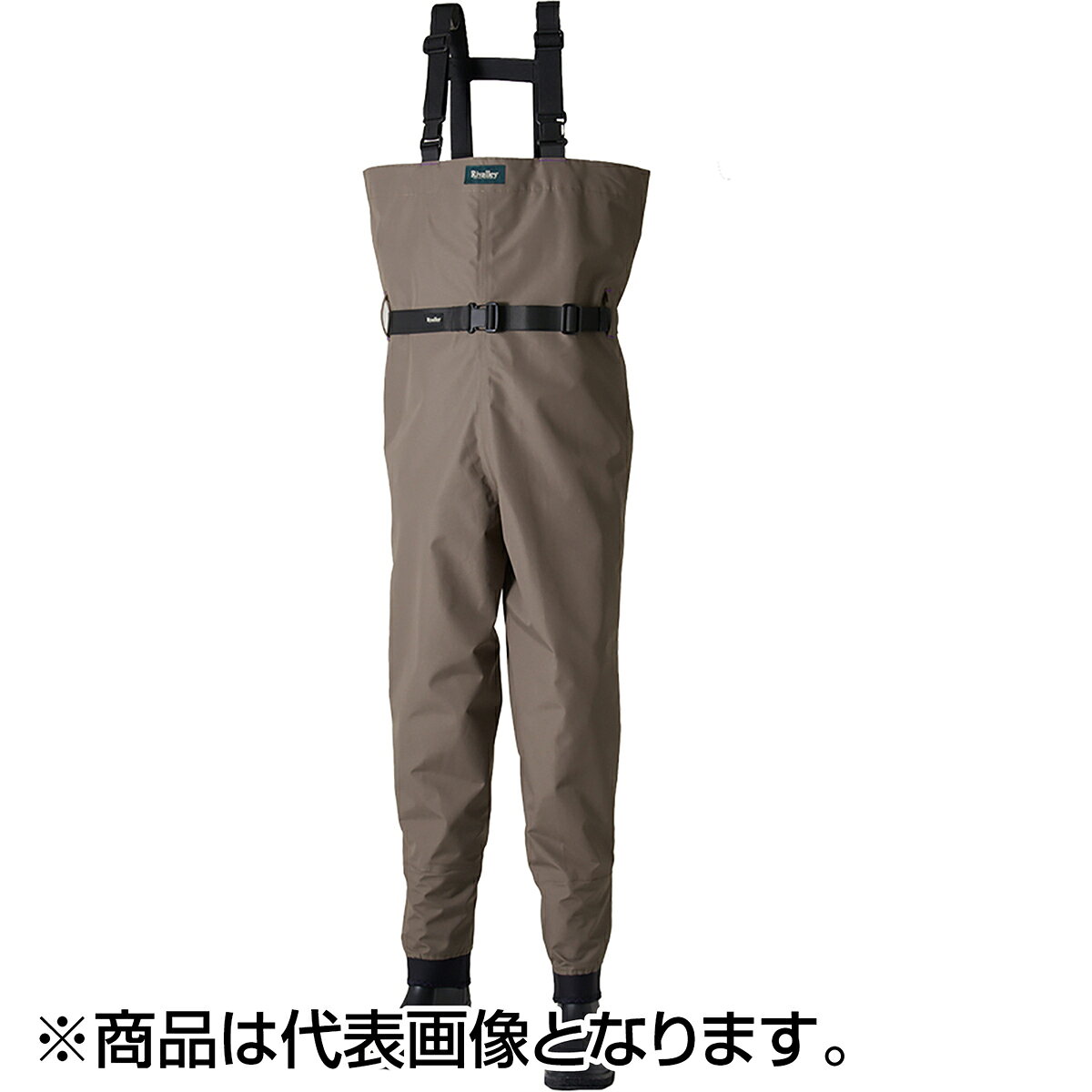 着脱が容易なブーツフットモデル本体素材は通気性と耐久性を兼ね備えた4レイヤー透湿素材（aquamaxSUPREME透湿防水加工）通常の3レイヤー素材に透湿フィルムをラミネートした耐久性の高い新素材を使用グリップ力と耐摩耗性を両立したフェルトソール仕様河口や本流下流域など比較的足場の良いポイントで活躍するブーツフットモデル本体とブーツドッキング部分は耐久性を考慮した2重構造ブーツは紫外線ダメージ耐性に優れたPVC（塩ビ）素材歩行しやすい適度なホールド感、水圧による足への圧迫を考慮したオリジナル設計【注意事項】・素足での着用は怪我の原因になりますのでご注意ください。・ご使用後は日陰で乾燥させてから保管してください。・濡れた状態での保管、高温や直射日光の当たる場所での保管は生地劣化の原因となります。★仕様・規格・寸法★素材本体：ナイロン100％（aquamax4レイヤー透湿防水加工）ブーツ：PVC（塩ビ）、フェルトソール