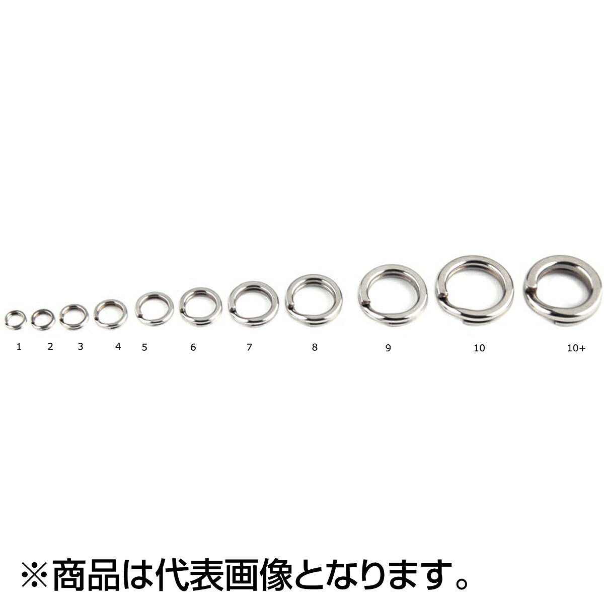 BKK SPLIT RING-51 は小型から超大型ターゲットまでをも想定した最も基本的なリングです。高品質ステンレス鋼は優れた強度と弾力性を実現しています。エッジに精密化学研磨を施し、ラインへのダメージを軽減させています。★仕様・規格・寸法★SIZE：2STLENGTH(kg)：18QTY：18COATING：Stainless-SteelPKG：10