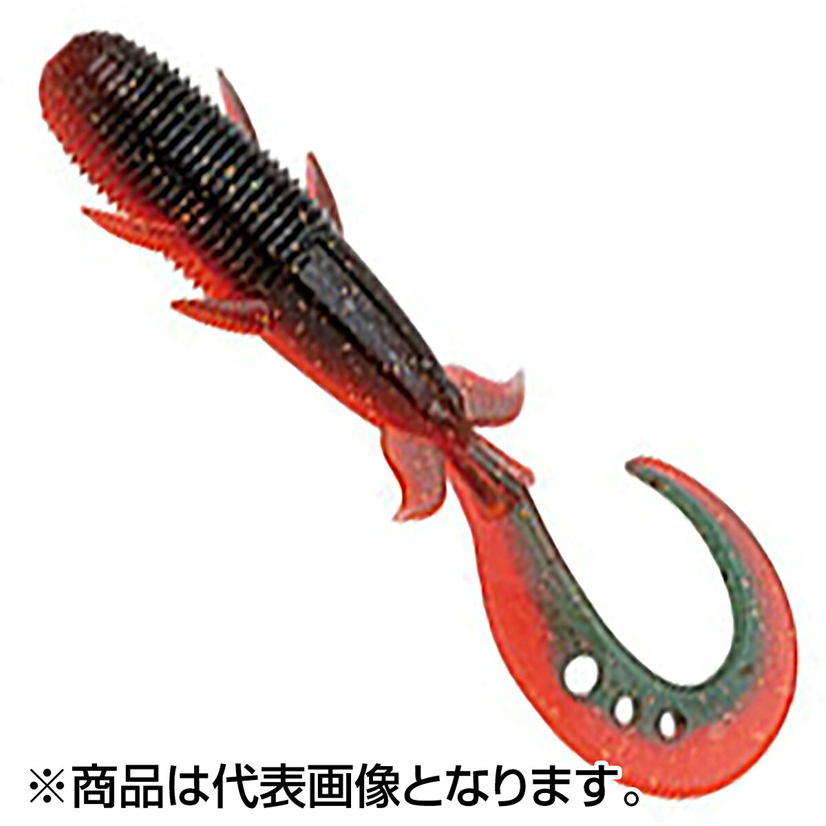 注目のターゲット” キジハタ” はもちろん、ハタ系ターゲットをオカッパリで攻略することを想定し、ホッグとグラブの融合によって生まれたのが「キジハタグラブ」。30g のヘビーテキサスでもバランスを崩さず、浮き上がりをも抑えるようデザインされたバルキーボディは存在感たっぷり。特徴的な肉厚テールは、小さくても強い波動を発生させることはもちろん、オフセットに取り付けられることで飛行姿勢が安定し、遠投性向上に貢献しています。ターゲットの捕食しているベイトに合わせた攻略を可能にするため、リグを選ばない使いやすさを追求。メインベイトが小魚やイカのときはジグヘッドリグでのスイミング、甲殻類のときはテキサスリグのボトムバンプなど、様々なアプローチに高い汎用性を発揮します。サイズは2種類。4インチはより繊細に狙っていくときに、4.5インチはウエイトを重くしたり、自重を活かしてより遠く、深くを探るようなときに効果的。推奨フックサイズは3インチには#1、4インチには#1/0、4.5インチには#2/0。ボディとテールのジョイント強めに絞り込みオフセット配置されたジョイント部分は、キャスト時にテールが折れ曲がって空気抵抗を軽減し、飛距離を落とさないことを考えた設計です。また、ローリングをボディに伝えづらくすることでフォール中の潮噛みや回転を押さえる効果もあり、底取り感がアップします。★仕様・規格・寸法★Length (inch / mm)：4.5″ / 88mmPcs.：8 pcs.