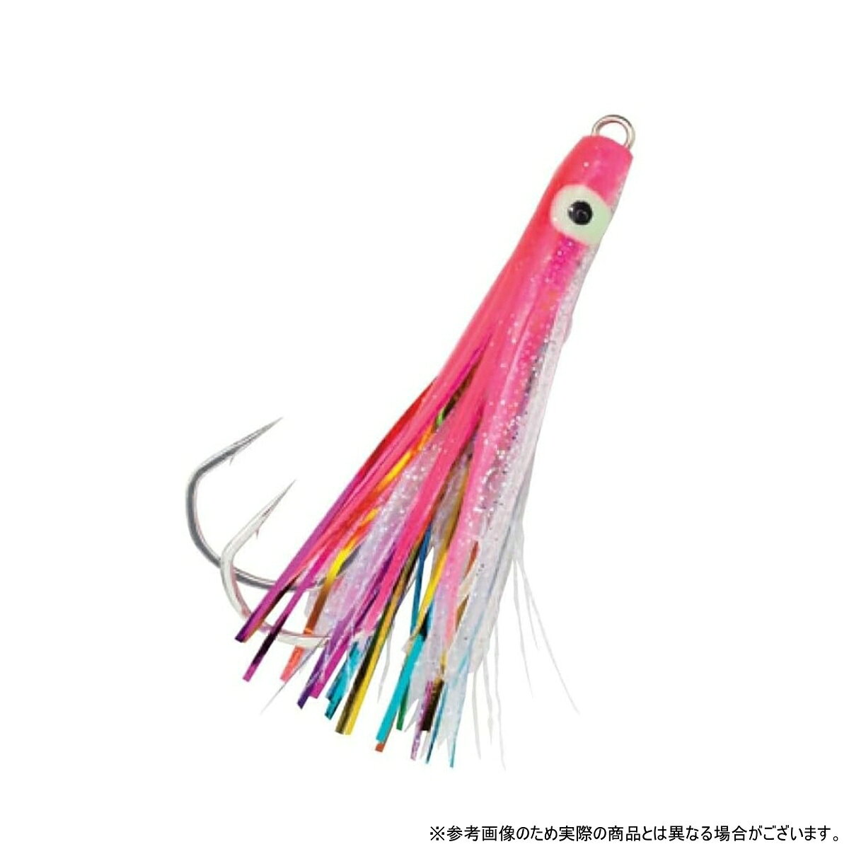 ・品番:No.2646 ・タコベイト:2.0寸 ・カラー:KPS ・貫通したら離さない最強素材タフワイヤージガーライトフック仕様 ・PEラインハリスで強度抜群