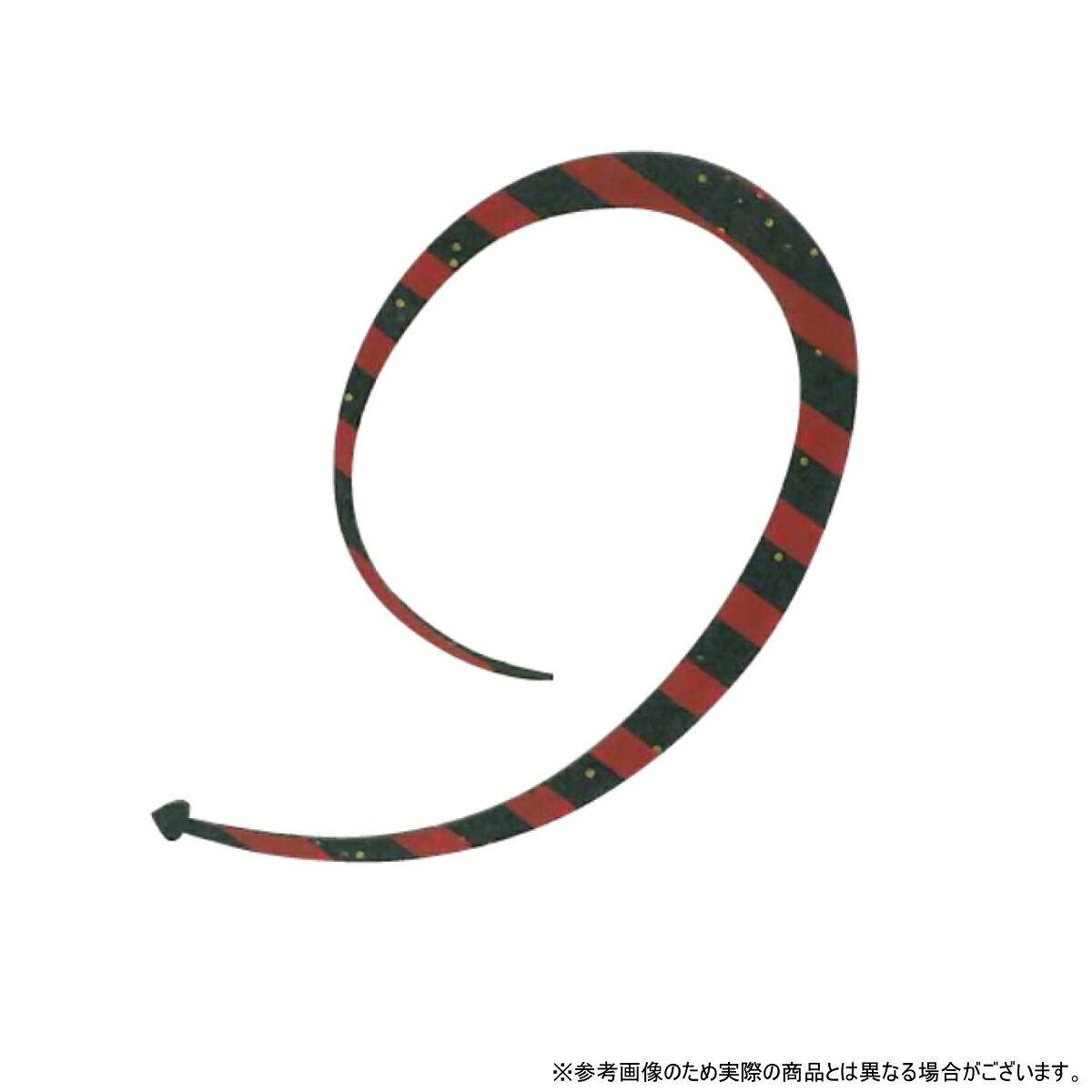 ・入数：3本 ・カラー：7ダークレッドゼブラ ・バルキーカーリーシングルタイプ ・低速巻きからでも立ち上がりが良く、なめらかなアクションを演出 ・強波動！極厚ネクタイ