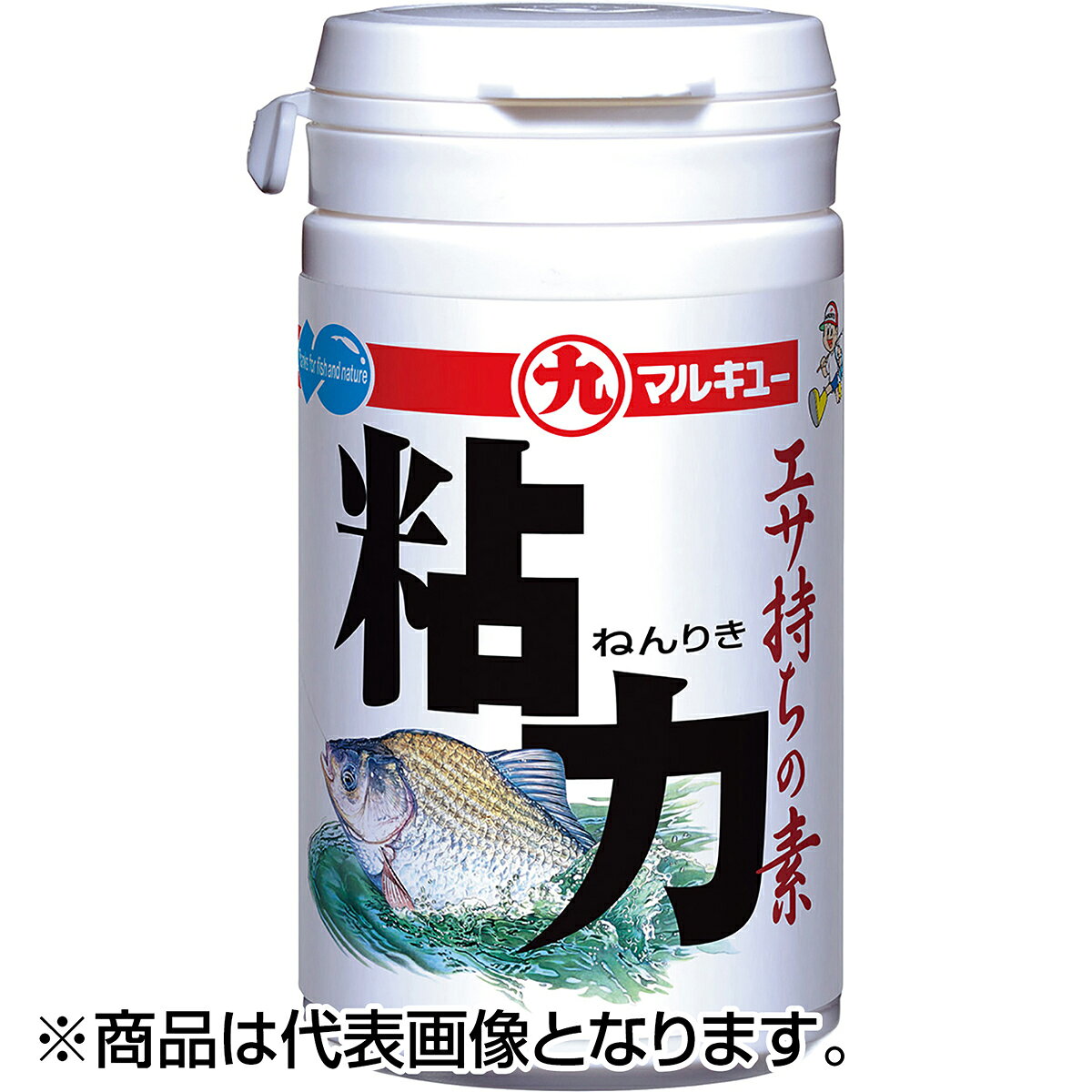 練らずに持たせる“エサ持ちの素”麩エサにスプーン1杯を加えるだけで、練ることなくエサを持たせられます。やわらかく作っても、ギリギリまで踏ん張りのきくエサに仕上げられます。浅いタナからチョーチンの両ダンゴや、セットのバラケにと幅広くお使いください。★仕様・規格・寸法★内容量：60g