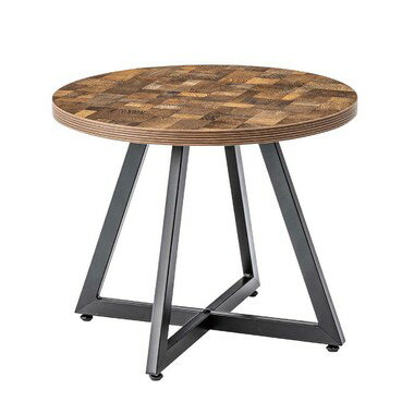 AZUMAYA(東谷) ラウンドテーブル Mサイズ カフェテーブル ミックスカラー｜PT-335MIX