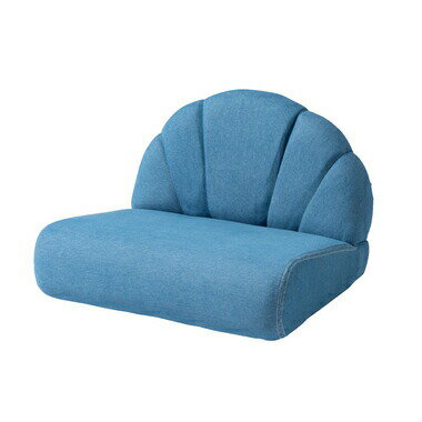 AZUMAYA(東谷) ペットソファ ミニソファ フロアチェア ブルー｜PET-65