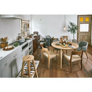 AZUMAYA(東谷) ダイニングチェア ペーパーコードチェア 木製 ナチュラル|ACE-73NA [3]