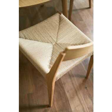 AZUMAYA(東谷) ダイニングチェア ペーパーコードチェア 木製 ナチュラル|ACE-73NA [2]