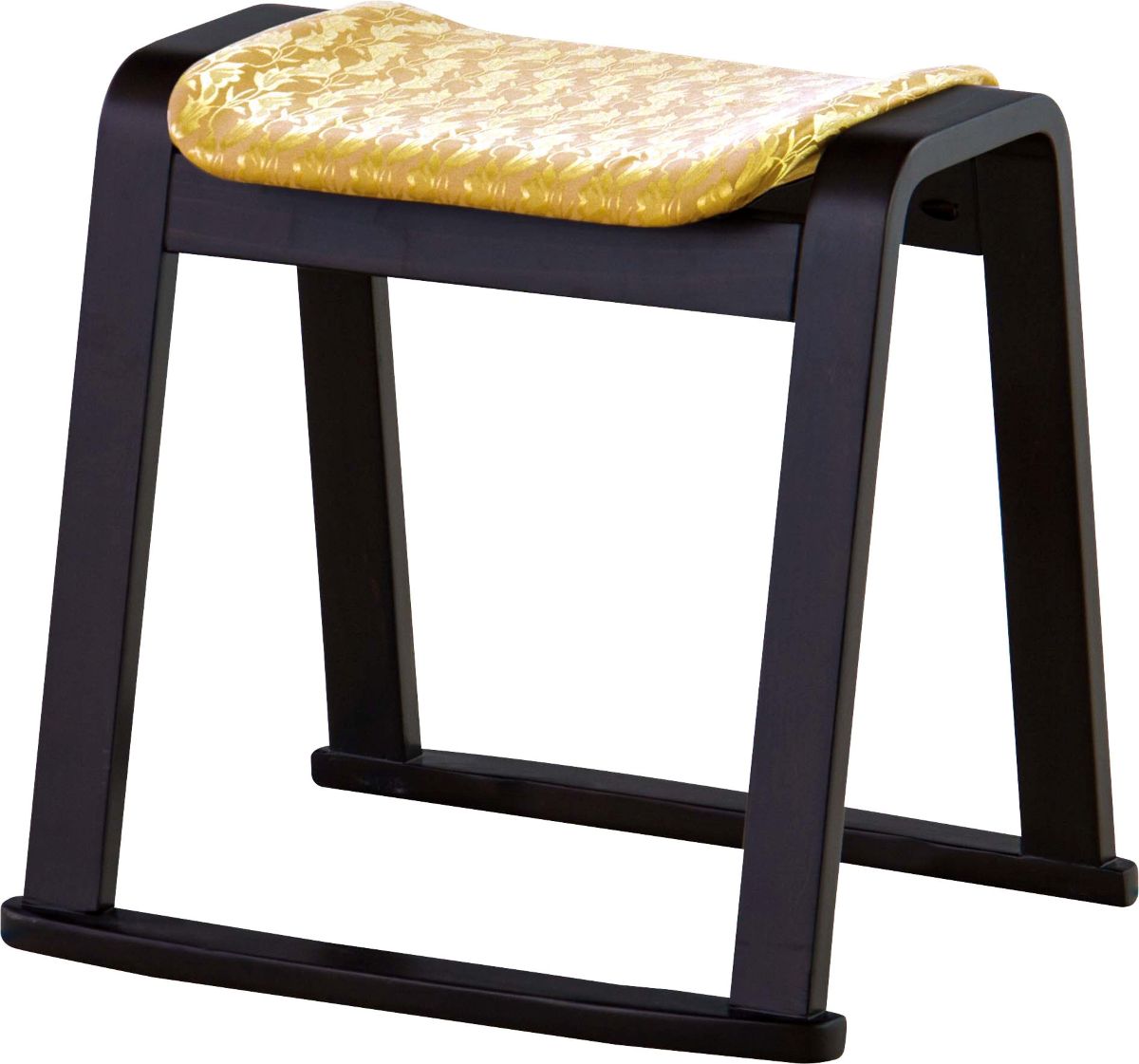 AZUMAYA(東谷)重ねられる スタック お座敷チェア 法事スツール ゴールド｜BC-1050FGD