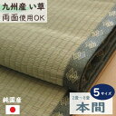 【メーカー直送】イケヒコ い草 上敷き 正方形/長方形 日本製 九州産い草 双目織 抗菌 防臭 消臭 調湿 ヒバエッセンス 本間 2畳/3畳/4.5畳/6畳/8畳 全5サイズ 「松」