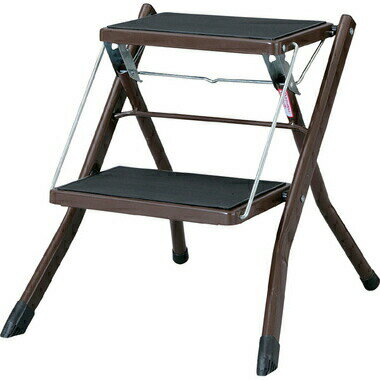 AZUMAYA(東谷) 耐荷重80kg ちょっとした椅子としても使えるアシスタステップ台 ｜PC-334BR