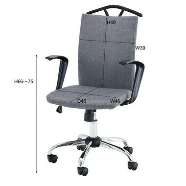 AZUMAYA(東谷)オフィスチェア グリーン|OFC-40GR [3]